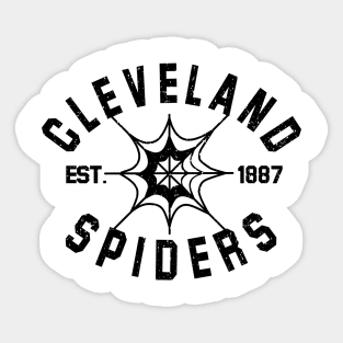 DEFUNCT 1887  CLEVELAND SPIDERS Sticker